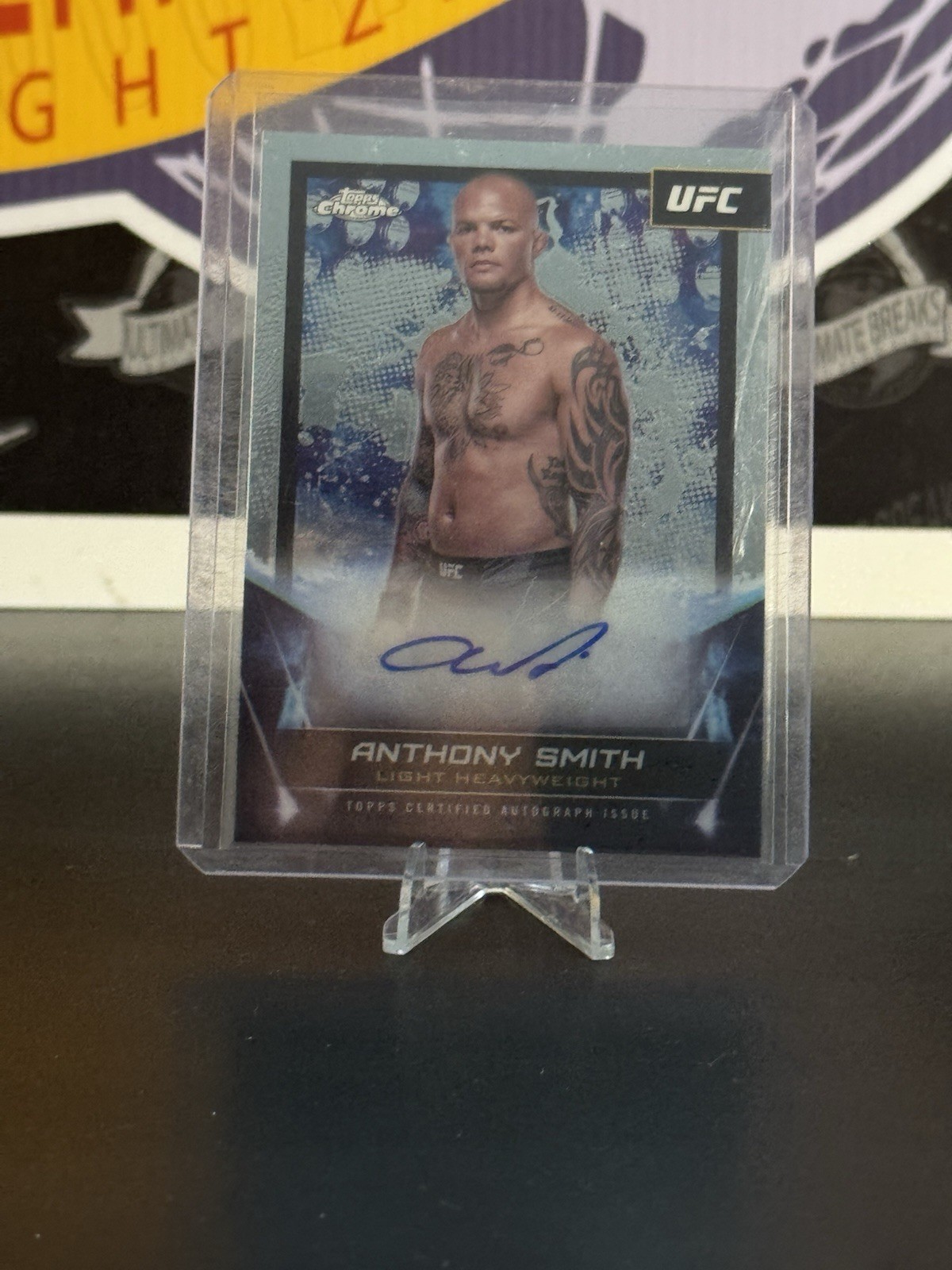 Topps 2024 Topps Chrome UFC Anthony Smith UFC Signatures Auto #FNA-ASM