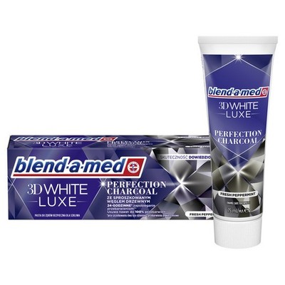 Blend-a-med 3D White Luxe Aktivkohle Zahnpasta 75 ml