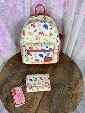 Loungefly Strawberry Shortcake  Friends Pie Backpack  Wallet NWT