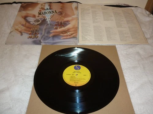 MADONNA LIKE A PRAYER ORIGINAL EU(UK) 1ST PRESS 1989 LP SIRE 925 844-1 EX