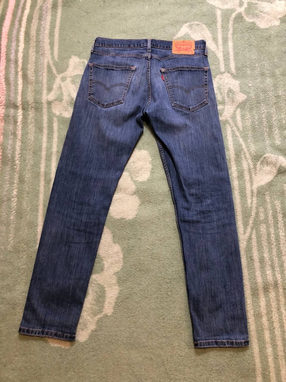 Levi's Red Tab 502 Blue Relaxed Fit Denim Jeans 31X32 thumbnail 17