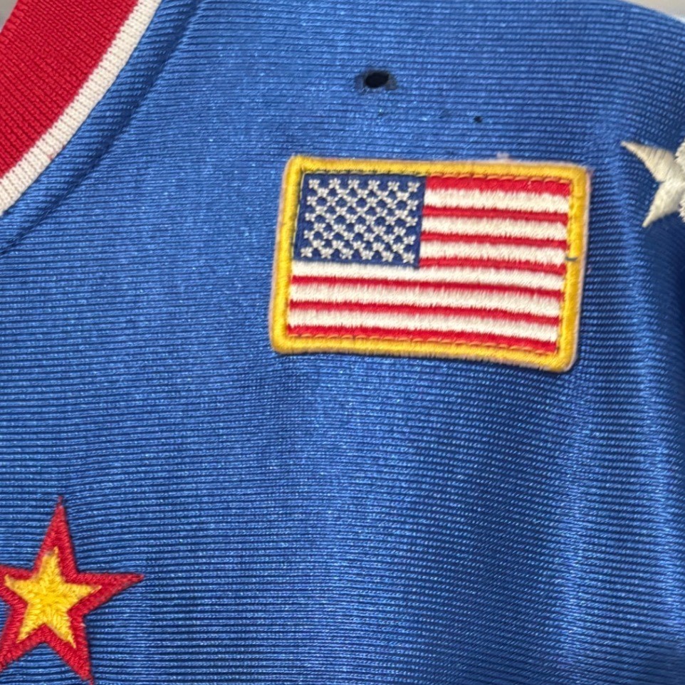 Flawed Gem! Platinum FUBU Harlem Globetrotters Meadowlark 36 Jersey XXL Vtg 1990 image 8