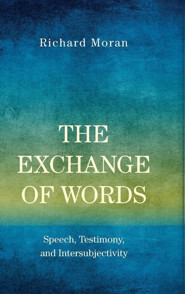 The Exchange Of Words | Moran | Buch | Gebunden | Englisch | 2018 | Academic-image