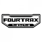 Honda TRX 420 Fourtrax 4x4 Sticker Decal Front Centre