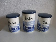 Wächtersbach Vorratsdose Kakao Zucker Tee Mühlendekor alt