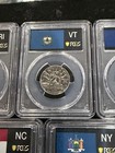 Full Set Of 5 Gem Proof 2001 S State Quarters All Graded By PCGS At PR69DCAM — photo 3