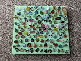A LOT of Disney Pins