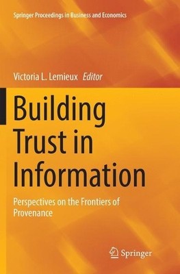 Vertrauen in Informationen aufbauen - 9783319820583