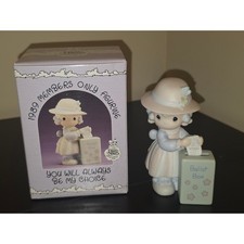 Precious Moments Enesco PM891  You Will Always Be My Choice  1989 Members Only