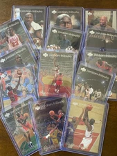 SELECT YOUR SINGLE! 1998 Upper Deck Jordan Tribute MJ Reflections Cards