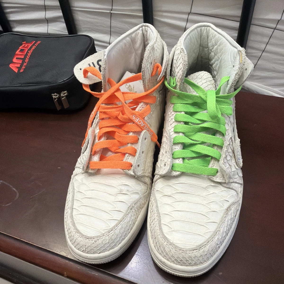 The Shoe Surgeon x Off-White x Air Jordan 1 Retro Lux High Chicago