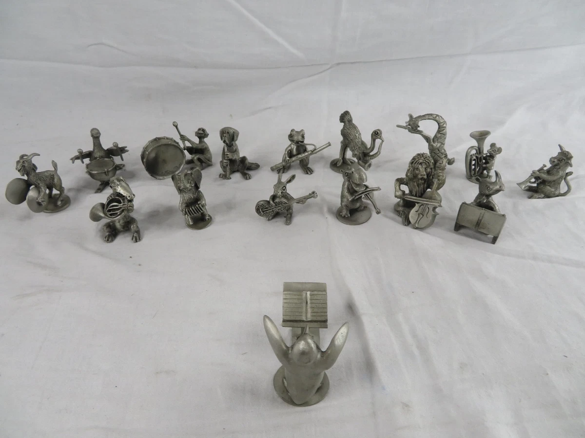 Hudson Pewter Figurines In Collectible Pewter Metalware for sale
