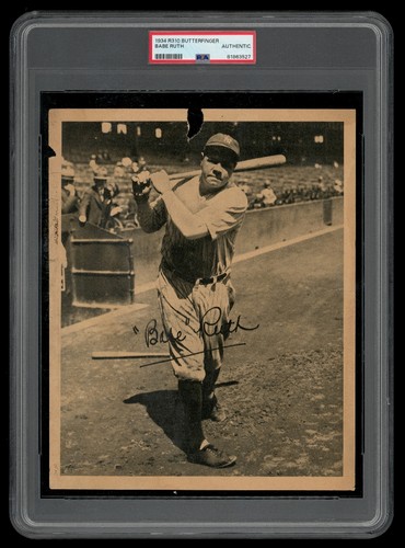 1934 R310 Butterfinger Set-Break Babe Ruth PSA AUTHENTIC