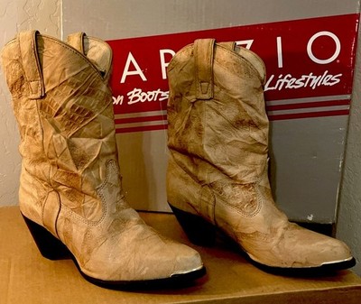 Capezio Vintage Western Suede Boots L104