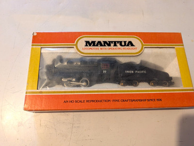 Mantua HO Union Pacific 0-4-0 Shifter Steam Locomotive 303-03 Light Tender
