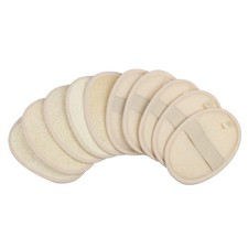 10-Pack Exfoliating Loofah Sponge Pads - Natural 10 Count Pack of 1 , Sage