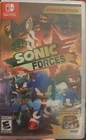 Sonic Forces - Bonus Edition - Nintendo Switch - CIB Complete with Joycon Skins