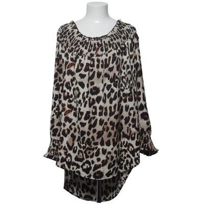 AproductZ, Bluse, Größe: 54, Mehrfarbig, Polyester, Leopard, Damen #M6c