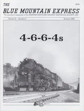 Western Maryland BLUE MOUNTAIN EXPRESS Summer 2008 Alco M-2 4-6-6-4 steam