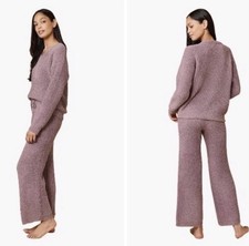 Softies Waffle Marshmallow V-Neck Lounge Set XL