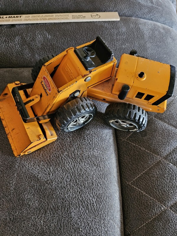 Vintage Tonka Toy. SuperThrust Construction. Pressed Steel 1970's.