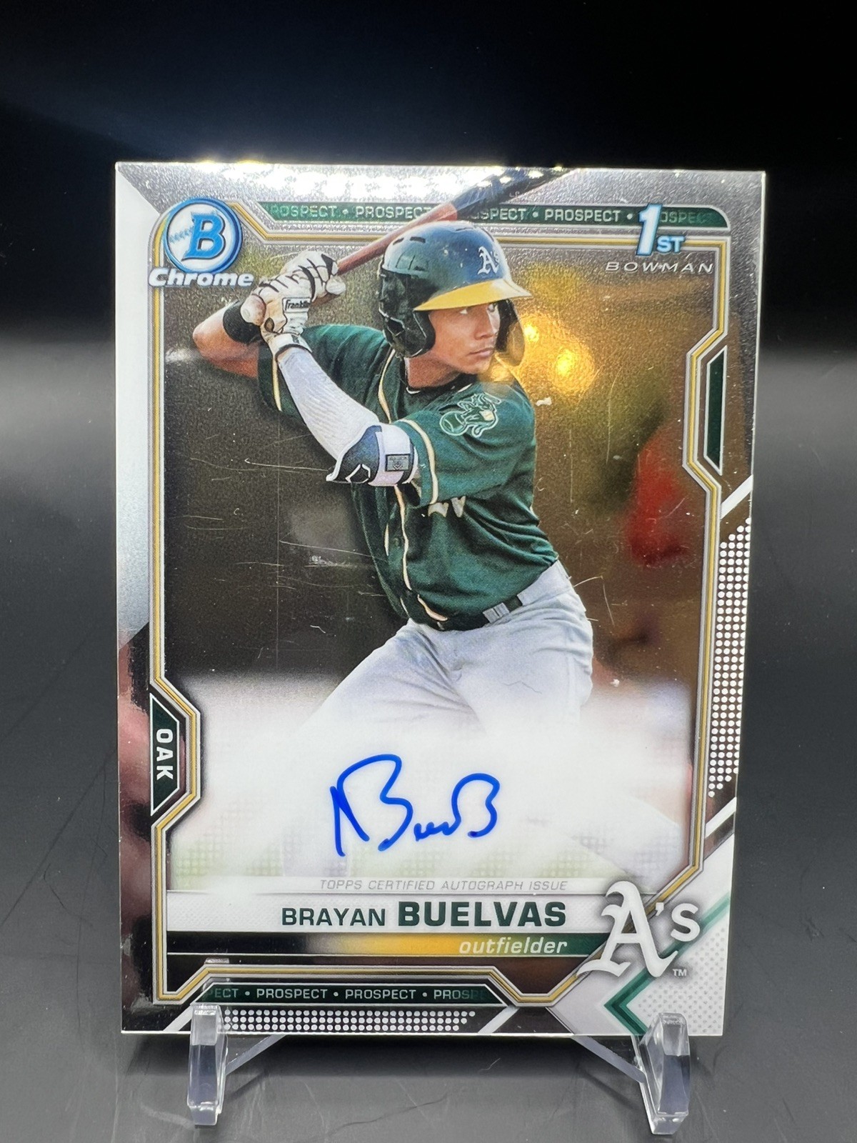 Brayan Buelvas - 2021 Bowman Chrome 1st Prospect Auto #CPA-RDC