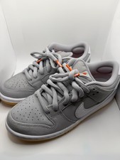 NIKE SB DUNK LOW PRO ISO Orange Label Wolf Grey Gum size 7 DV5464 001