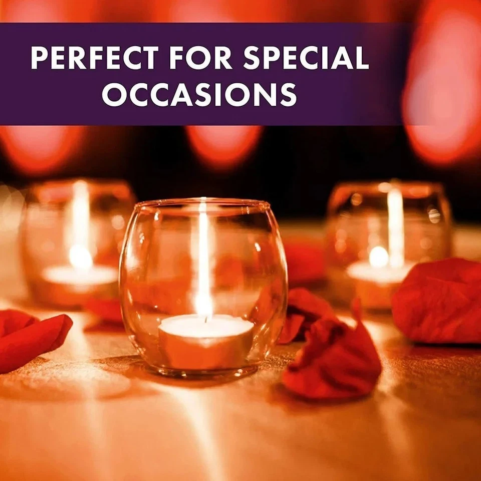 200 PIEZAS velas de luces de té sin perfume de 6,5 horas de larga duración, cera de palma blanca Foto 3 de 4