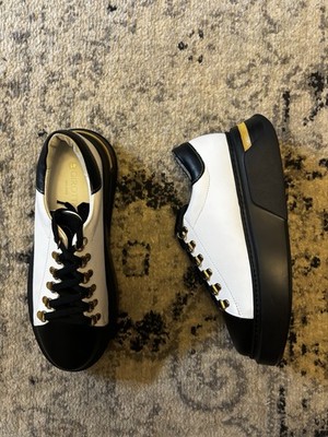 Girotti Platform Black/White Size 41 = Us Mens 8/ Womens 10.5 Sneakers