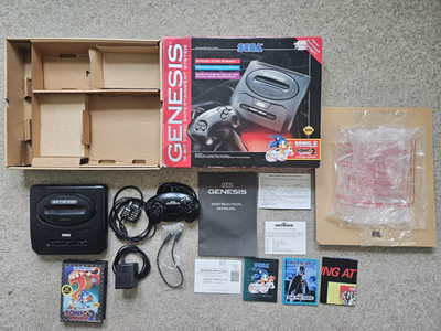 SEGA Genesis Model 2 Console/Tested & Working/CIB/very nice condition.......