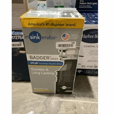 InSinkErator Garbage Disposal with Power Cord Badger 1 Standard Series 1/3 HP