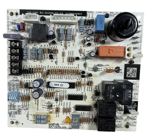 1194-200 White Rodgers EMERSON Furnace Control Circuit Board 62-104058-02