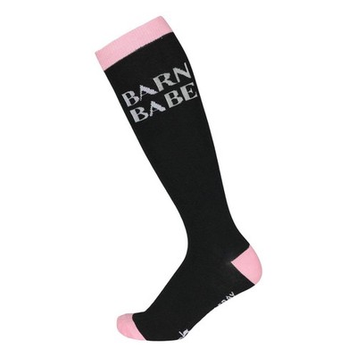 Dapplebay Knit Boot Socks-Barn Babe
