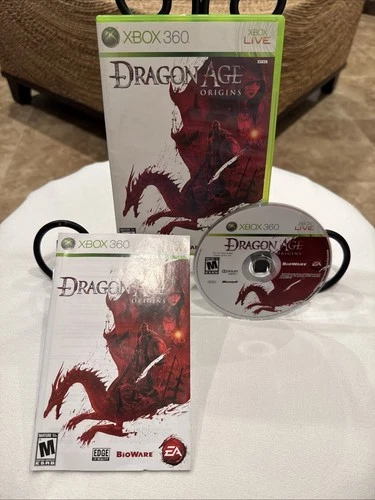 Dragon Age: Origins (Microsoft Xbox 360, 2009) CIB! W/ Manual! MINT! Works!