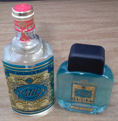 Echt Kolnisch Wasser No. 4711 6.8 oz Eau de Cologne & Muelhens 3.4oz After Shave