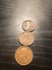 1910 P, 1912 P & 1913 P LINCOLN CENTS 3 COIN LOT