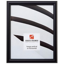 Craig Frames Fw2Bk1824Aac 0.765-Inch Wide Picture/Poster Frame In Smooth Finish