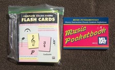 Beginning Music Students Color-Coded Flash Cards Music Fundamentals Pocketbook