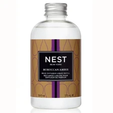 NEST Moroccan Amber Reed Diffuser Liquid Refill 5.9 oz Brand New