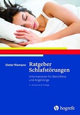 Dieter Riemann Ratgeber Schlafstörungen: Inf...