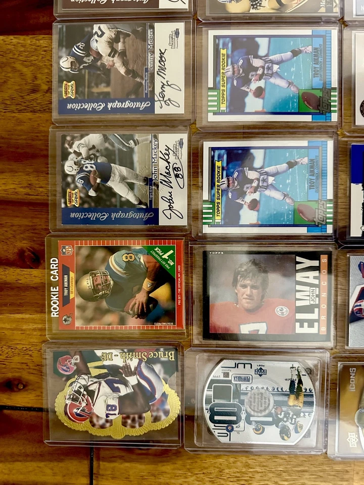 1980-2020 NFL TOOPS ,PANINI AUTOS .INSERTS, SIREAL, ROOKIES, SP, HOF'S LOT OF 50 - Image 3 of 4