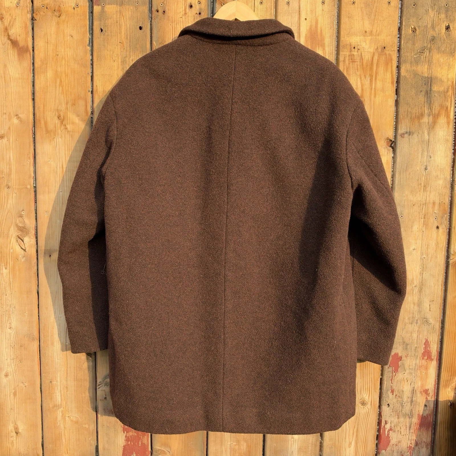 Vintage dolce and Gabbana wool quilted coat - product detail image 10