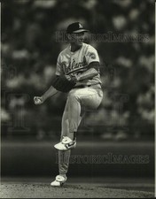 1991 Press Photo Oakland Athletics' Baseball Player Mike Moore - lrs06487