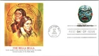 S07-6850, INDIAN MASKS, THE BELLA BELLA, FLEETWOOD FIRST DAY COVER
