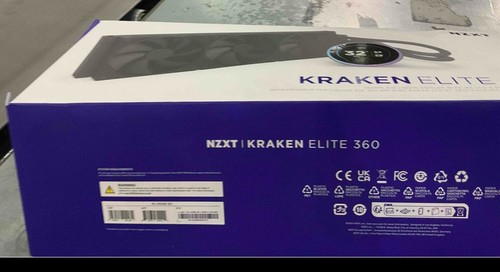 NZXT - Kraken Elite 360mm 2024 Radiator Liquid Cooler (3 x 120mm F Fans) with... - Afbeelding 5 van 6
