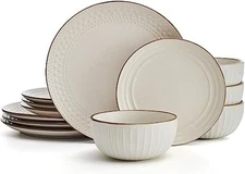 pfaltzgraff Janelle Dinnerware Set Beige Read description