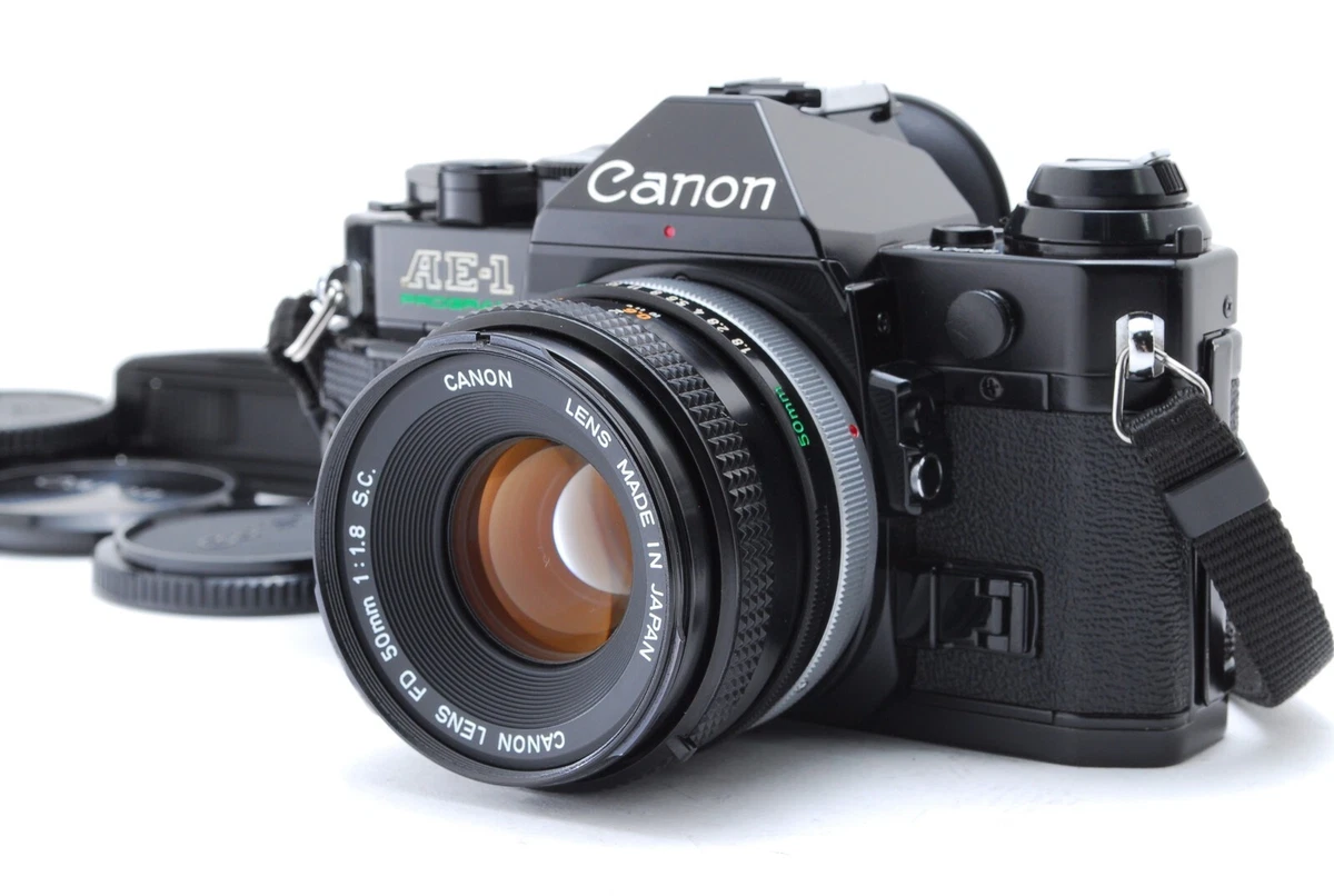整備品 canon AE-1 black FD 50mm f1.8 s.c. 【公式通販】