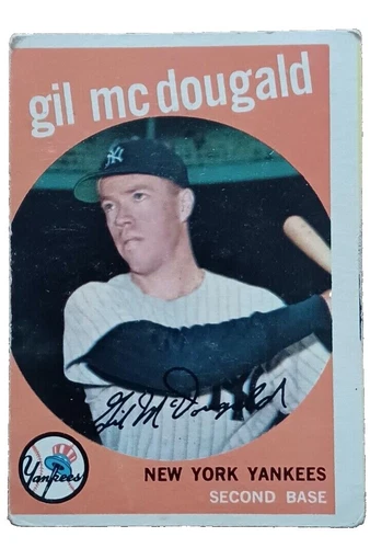 Gil McDougald Baseball Sports Trading Cards & Accessories with Vintage