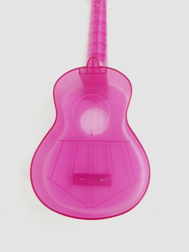 Fuykan UK11 PK 21" All-Polycarbonate Clear Soprano Ukulele + Free Gig Bag, 1Pick - Picture 6 of 9