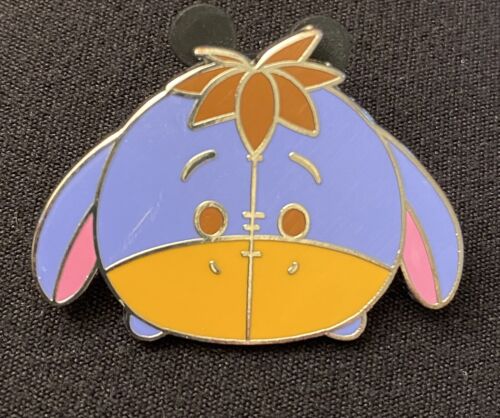 Disney Park Tsum Tsum Mystery Eeyore Pin Collector Cute Big Face Winnie The Pooh - Picture 2 of 6